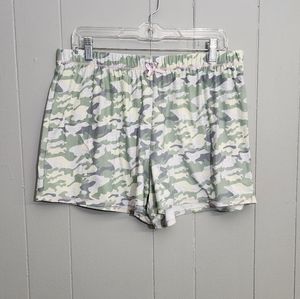 4/25$ Jaclyn Intimates Camo Sleepwear Shorts